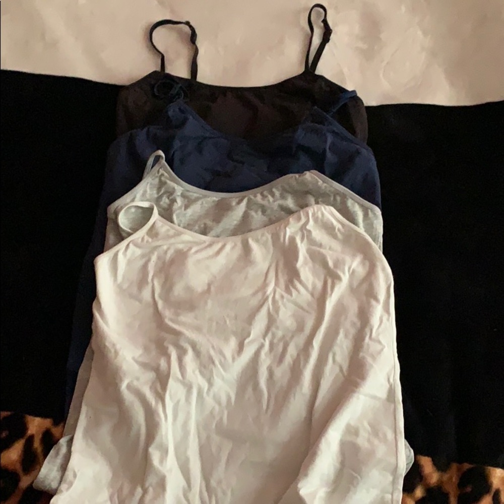 Maidenform Camis w/ built in bra